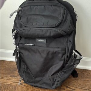 Vera Bradley Black Backpack with Modern Design and Ample Storage